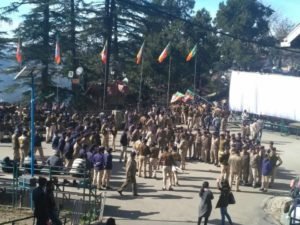 हिमाचल में नई सरकार के शपथ ग्रहण समारोह की तैयारी पूरी, रिज मैदान में सुरक्षा के कड़े इंतजाम 