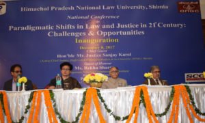 हिमाचल प्रदेश विधि विश्वविद्यालय का राष्ट्रीय सम्मेलन