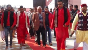 ज्वालामुखी मंदिर में गुूुप्त नवरात्रे पर रमेश धवाला ने की पूजा-अर्चना