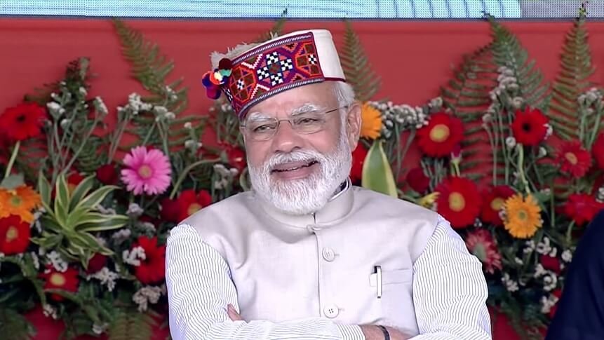 गरीब कल्याण सम्मेलन में हिस्सा लेने शिमला पहुंचे प्रधानमंत्री नरेंद्र मोदी - Panchayat Times