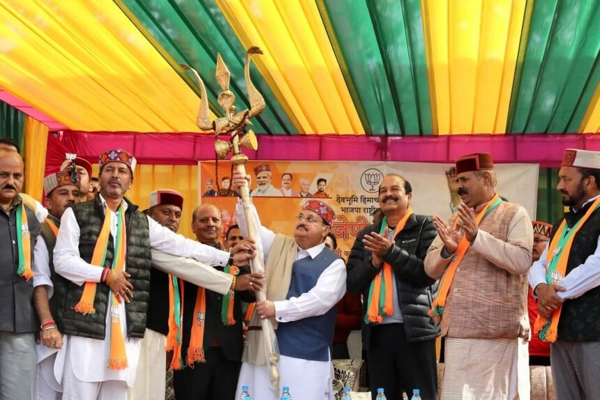 हिमाचल में भाजपा अध्यक्ष जे पी नड्डा बोले लोगों ने तय कर लिया, राज नहीं, रिवाज बदलेंगे, पार्टी आज जारी करेगी चुनावी घोषणापत्र चार नवंबर को जारी होगा - Panchayat Times