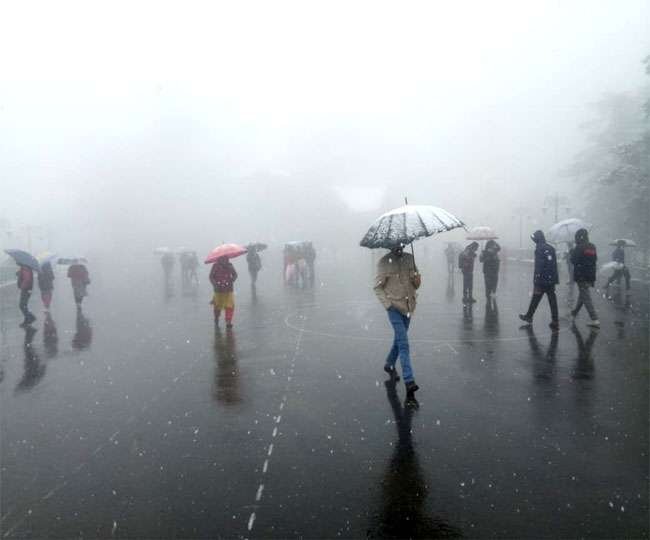 हिमाचल प्रदेश के पर्वतीय इलाकों में तीन दिन तक बारिश-बर्फबारी के आसार