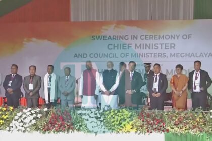 Meghalaya Oath Ceremony: दूसरी बार सीएम बने कॉनराड संगमा के शपथ ग्रहण समारोह में शामिल हुए PM मोदी- Panchayat Times