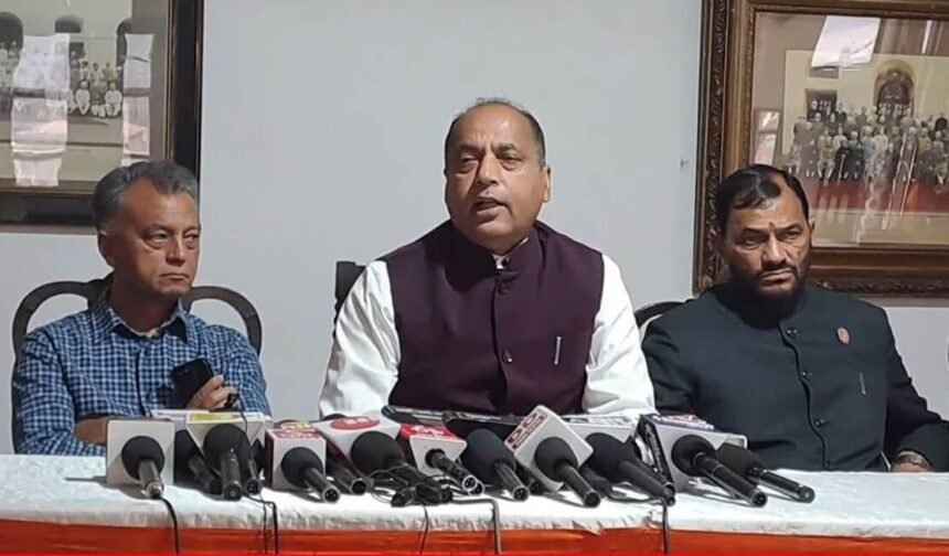 Himachal: भर्तियों में गड़बड़, तो जांच करवाए सरकार,प्रेस वार्ता में बोले ठाकुर- Panchayat Times