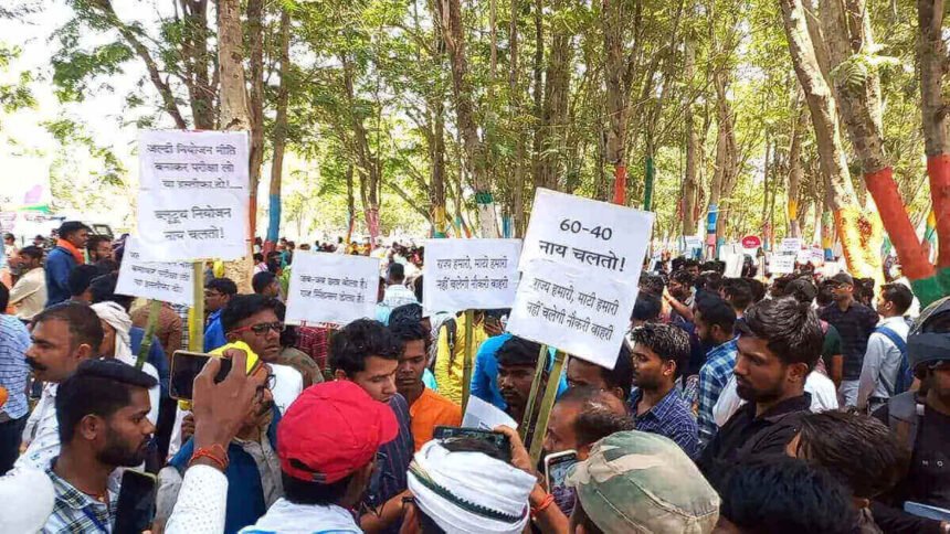Jharkhand: हेमंत सरकार की नियोजन निति के खिलाफ आदिवासी छात्रों ने किया झारखण्ड बंद- Panchayat Times