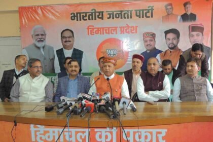Himachal: भारतीय जनता पार्टी हिमाचल प्रदेश के नवनियुक्त अध्यक्ष डॉ. राजीव बिंदल के सामने कई चुनौतियां, अगले आठ दिन में शिमला नगर निगम चुनाव- Panchayat Times