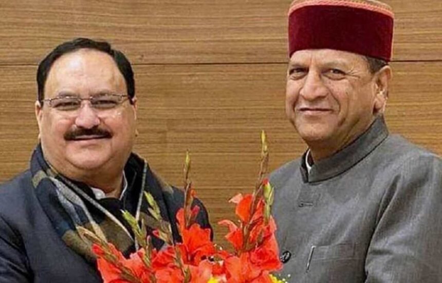 हिमाचल BJP के नए अध्यक्ष बने राजीव बिंदल, नड्‌डा ने जारी किया नियुक्ति पत्र- Panchayat Times