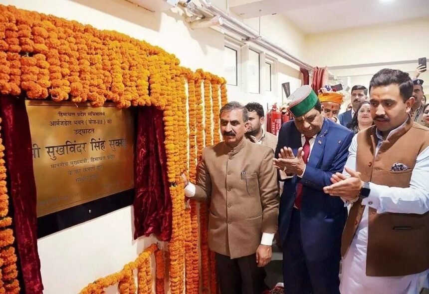 सुखविंद्र सुक्खू ने शिमला में सचिवालय भवन का उद्घाटन किया, बोले- प्रशासनिक स्तर पर करेंगे महत्वपूर्ण सुधार- Panchayat Times