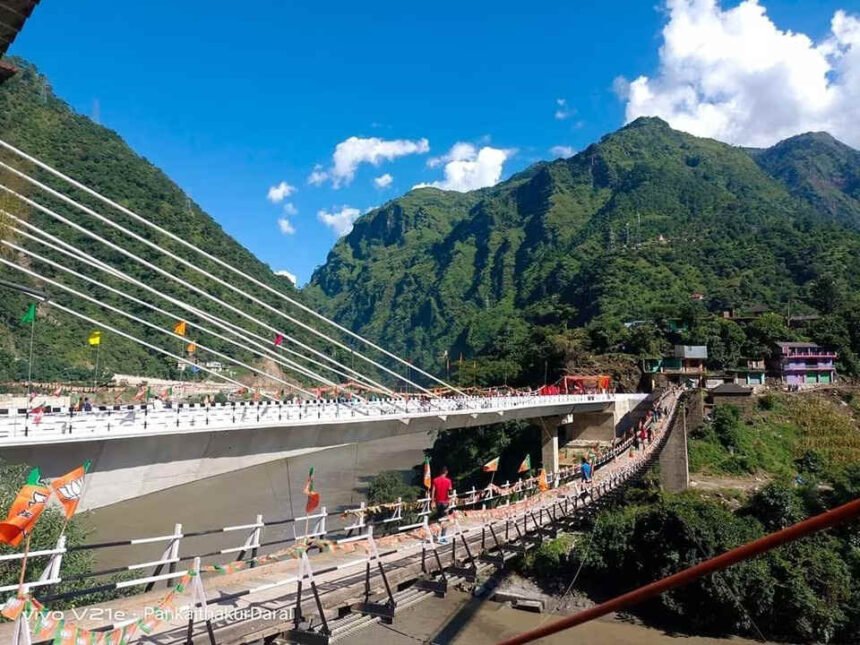 Himachal: चमियाणा में बनेगा एशिया का सबसे ऊंचा केबल ब्रिज, 148 मीटर ऊंचा और 540 मीटर होगा लंबा-Panchayat Times