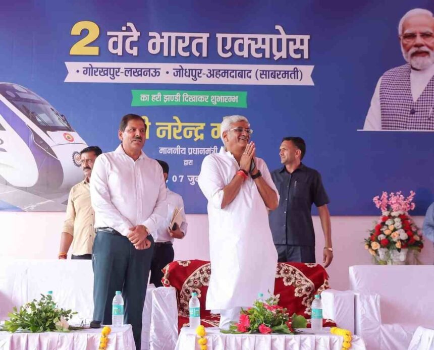 जोधपुर में दिसंबर से पटरियों पर दौड़ेंगे सिर्फ इलेक्ट्रिक इंजन: केंद्रीय मंत्री गजेंद्र सिंह शेखावत- Panchayat Times