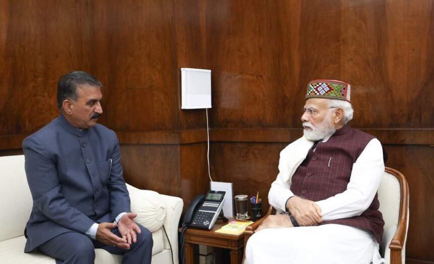 PM मोदी से मिले CM सुक्खू, हिमाचल में हुए नुक्सान के लिए विशेष आर्थिक पैकेज मांगा- Panchayat Times