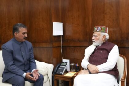 PM मोदी से मिले CM सुक्खू, हिमाचल में हुए नुक्सान के लिए विशेष आर्थिक पैकेज मांगा- Panchayat Times