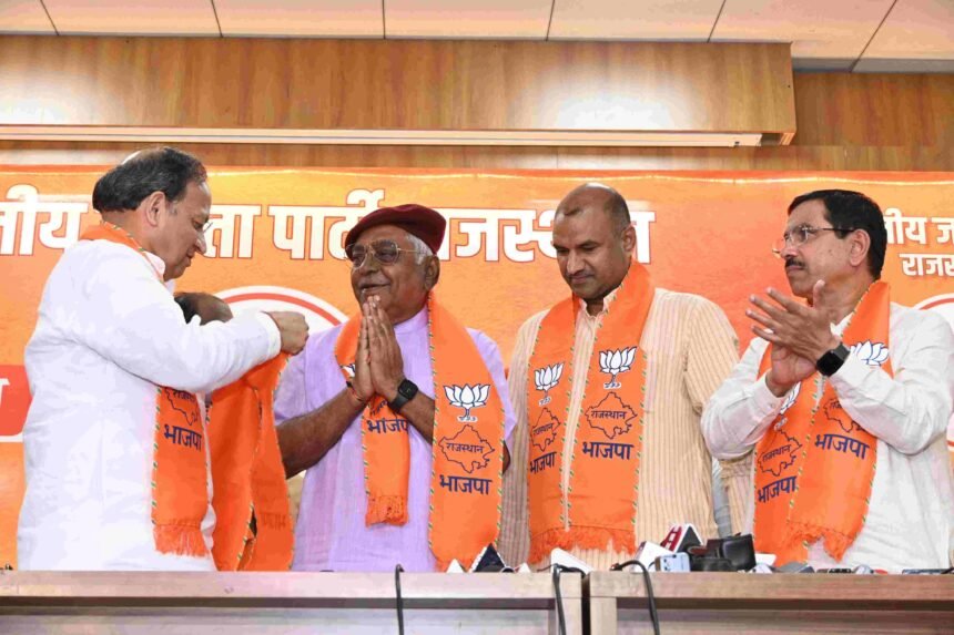 Rajasthan Election 2023: वसुंधरा गुट के नेता देवी सिंह भाटी की BJP में घर वापसी- Panchayat Times
