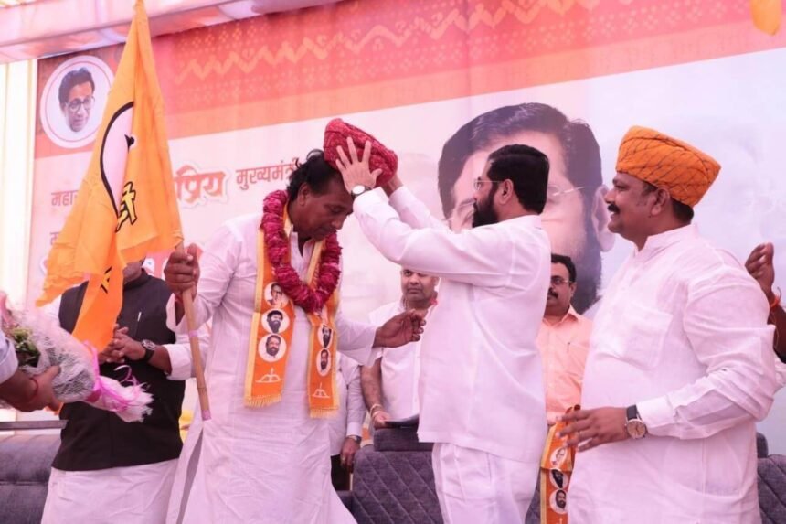 राजेन्द्र गुढ़ा शिवसेना में शामिल: CM शिंदे बोले- जिसने CM बनाया, गहलोत ने उसे ही किया बर्खास्त- Panchayat Times
