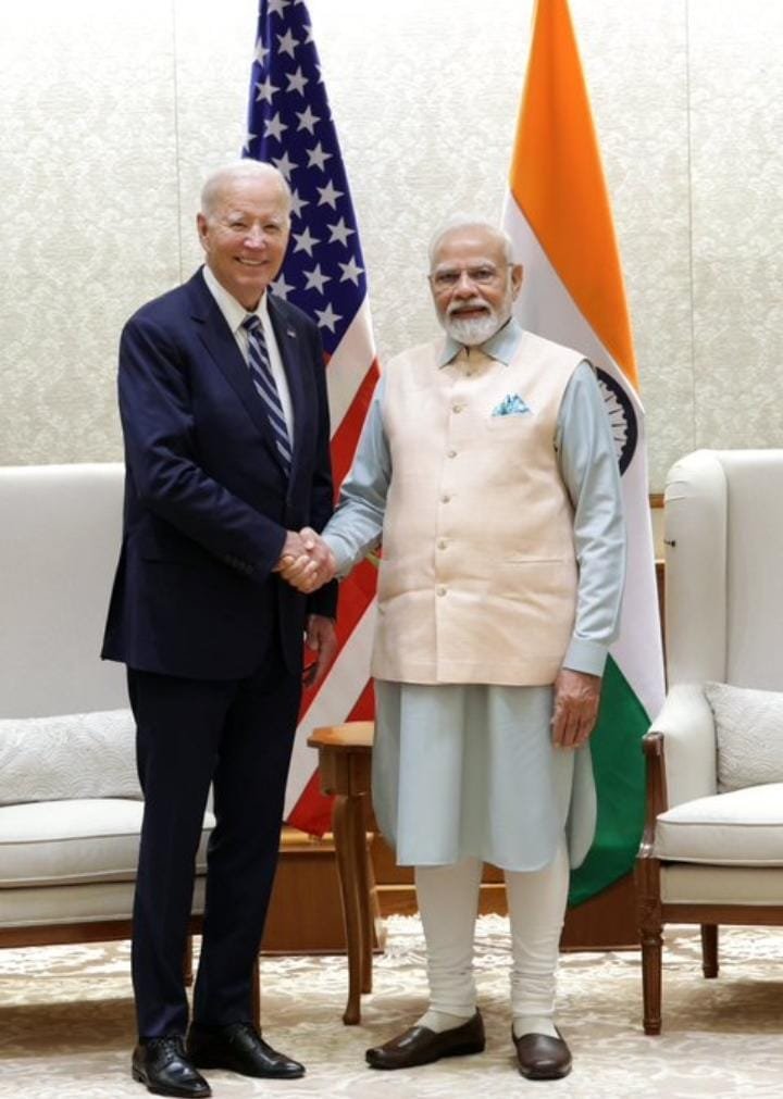 G20 Summit 2023: अमेरिकी राष्ट्रपति जो बाइडेन दिल्ली पहुंचे, PM मोदी के साथ हुई द्विपक्षीय बैठक- Panchayat Times