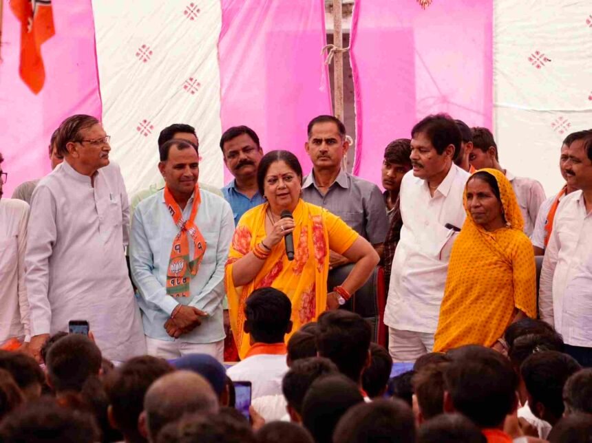 एक्शन में वसुंधरा राजे; कांग्रेस पर हमला कर बोलीं- चमकने वाले चेहरे, लंबा नहीं टिकते- PanchayatT imes