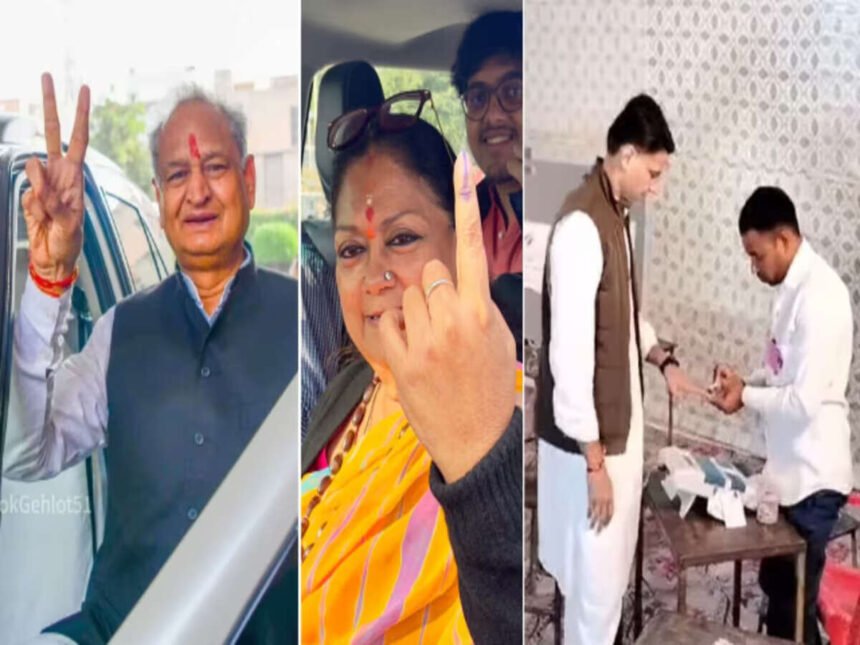 राजस्थान विधानसभा की 199 सीटों के लिए वोटिंग जारी, नेताओं ने अपनी-अपनी जीत का भरोसा जताया- Panchayat Times