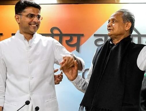 Rajasthan Election: 5 साल में पहली बार CM अशोक गहलोत ने शेयर किया सचिन पायलट का वीडियो- Panchayat Times