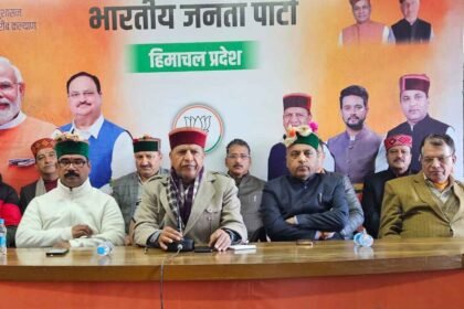 हिमाचल BJP अध्यक्ष डॉ. राजीव बिंदल का हमला, बोले- 'जेपी नड्डा के हिमाचल दौरे से हिली सुक्खू सरकार'- Panchayat Times