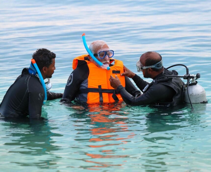 स्नॉर्कलिंग का आनंद, फिर मोर्निंग वॉक, PM मोदी ने शेयर की लक्षद्वीप दौरे की शानदार तस्वीरें- Panchayat Times