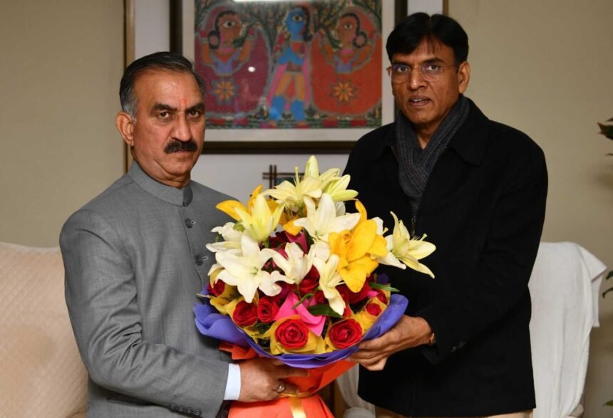 मेडिकल कालेज हमीरपुर में बने राज्य कैंसर संस्थान, CM सुक्खू ने केंद्रीय स्वास्थ्य मंत्री के समक्ष उठाई मांग- Panchayat Times